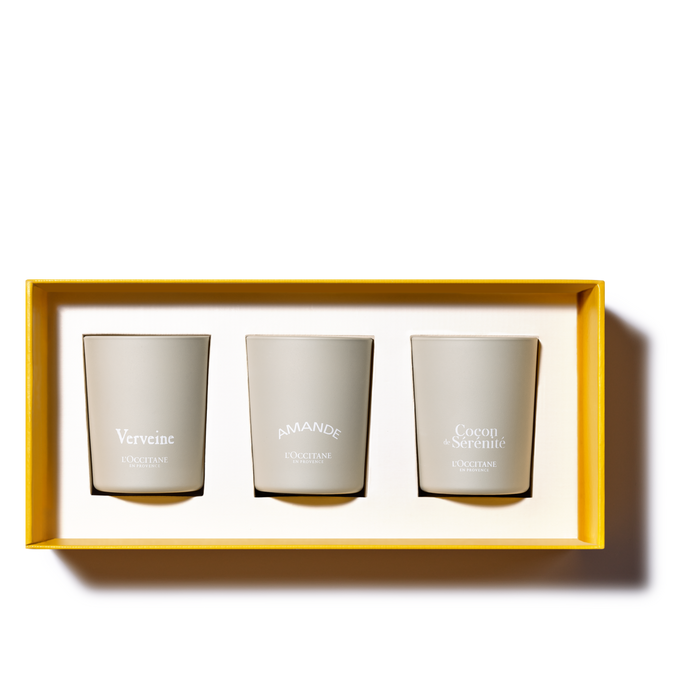 Подарочный набор из мини свечей