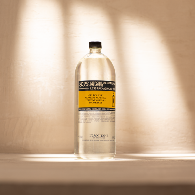 Гель для душа Цитрус - Вербена, эко-запаска