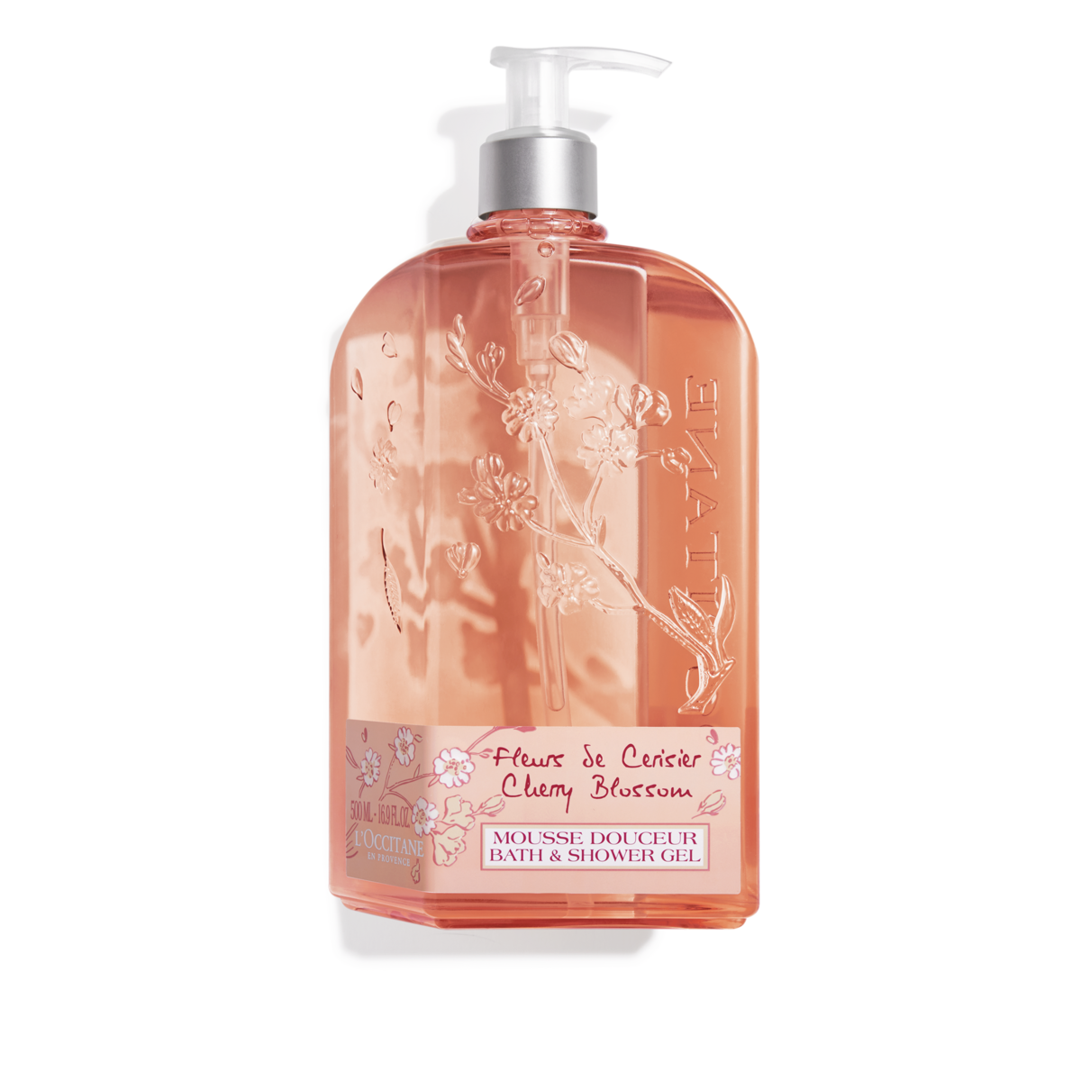 Гель для душа Вишневый цвет, большой обьем